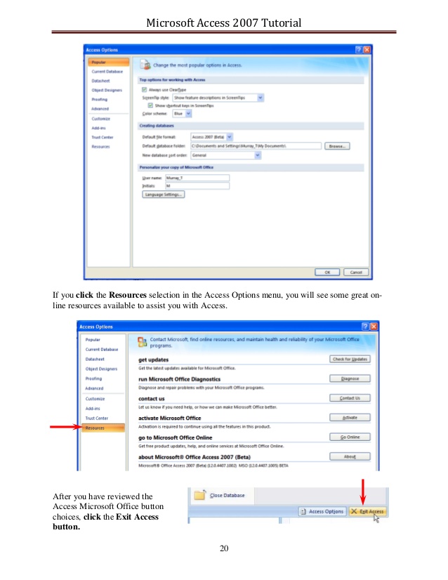 Microsoft Access Database Engine 2007 64 Bit